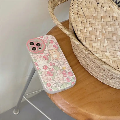 Animal Flower Phone Case - iPhone 13 Pro Max / 13 Pro / 13 /