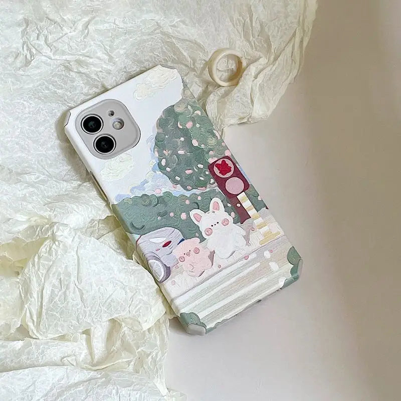 Animal Mirrored Phone Case - iPhone 12 Pro Max / 12 Pro / 12 / 12 mini / 11 Pro Max / 11 Pro / 11 / SE / XS Max / XS / XR / X / SE 2 / 8 / 8 Plus / 7 / 7 Plus-5