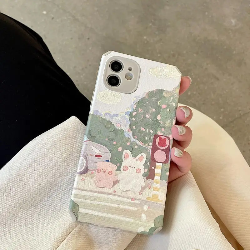 Animal Mirrored Phone Case - iPhone 12 Pro Max / 12 Pro / 12 / 12 mini / 11 Pro Max / 11 Pro / 11 / SE / XS Max / XS / XR / X / SE 2 / 8 / 8 Plus / 7 / 7 Plus-9