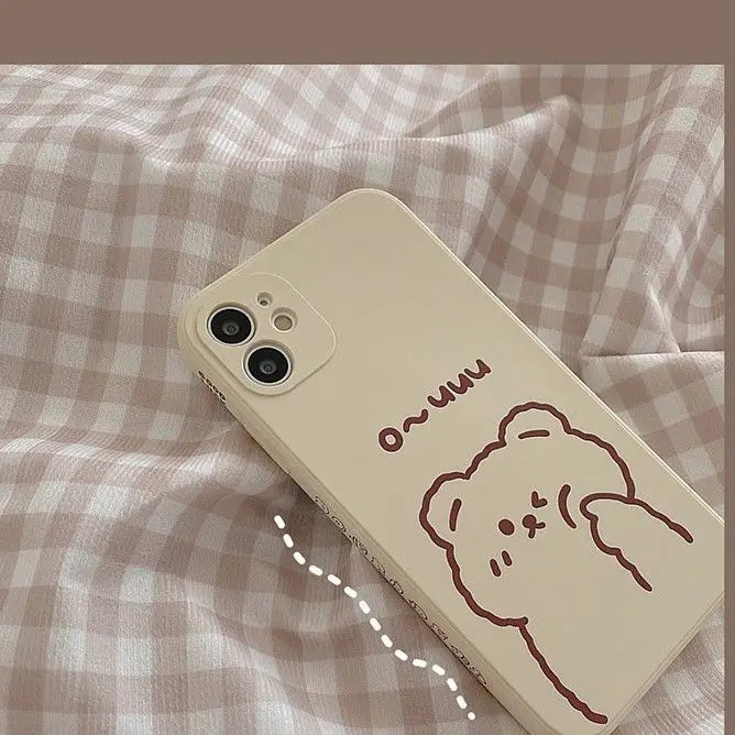 Animal Print Phone Case - iPhone 13 Pro Max / 13 Pro / 13 / iPhone 12 Pro Max / 12 Pro / 12 / 12 Mini /  iPhone 11 Pro Max / 11 Pro / 11 / XS Max / XS / XR / X / 8 / 8 Plus / 7 / 7 Plus-2