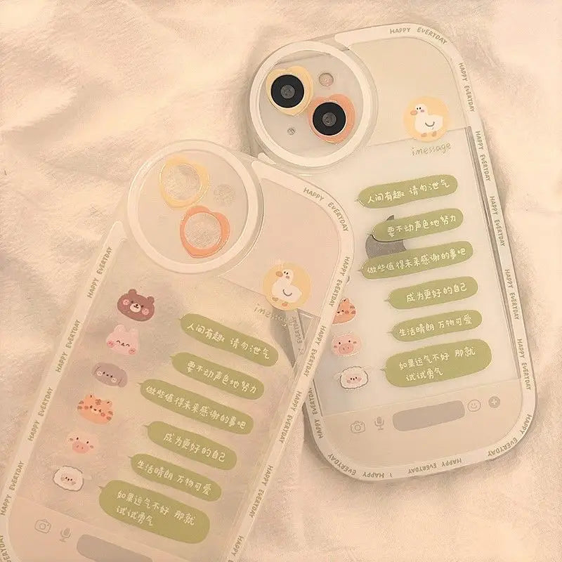 Animal Transparent Phone Case - iPhone 13 Pro Max / 13 Pro /