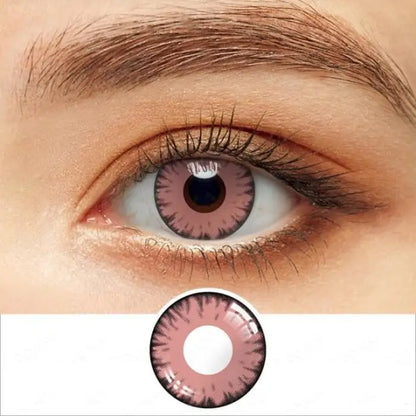 Anime Colored Contact Lenses C16647 - Pink