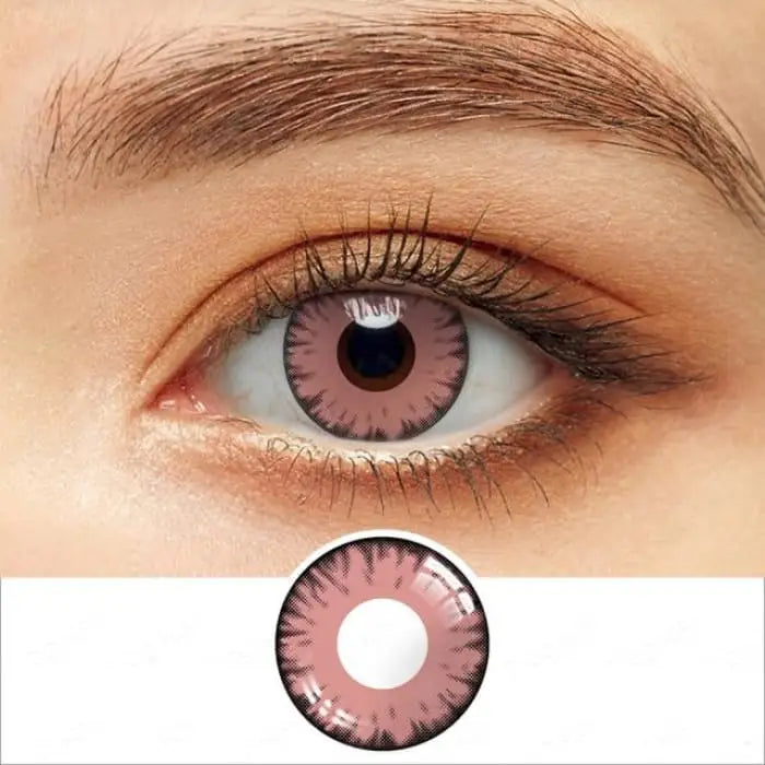 Anime Colored Contact Lenses C16647 - Pink
