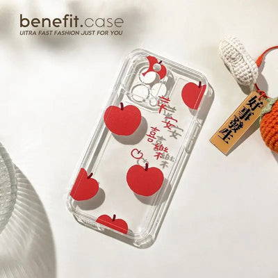 Apple Transparent Phone Case - iPhone 13 Pro Max / 13 Pro / 13 / 13 mini / 12 Pro Max / 12 Pro / 12 / 12 mini / 11 Pro Max / 11 Pro / 11 / SE / XS Max / XS / XR / X / SE 2 / 8 / 8 Plus / 7 / 7 Plus-3