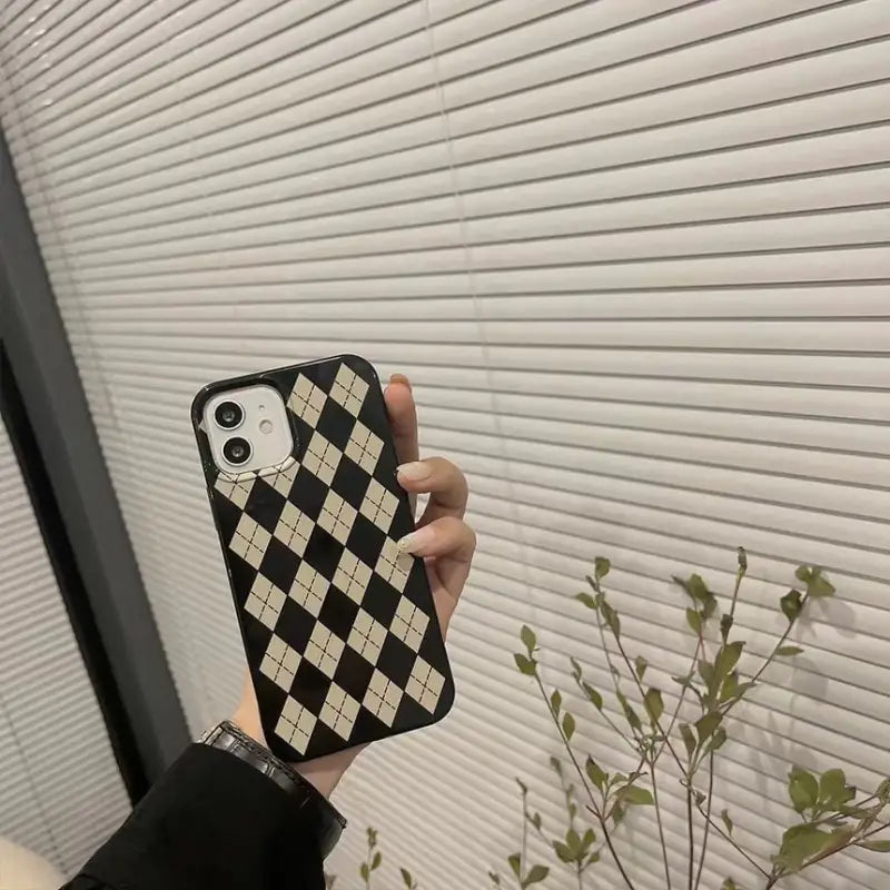 Argyle Phone Case - iPhone 13 Pro Max / 13 Pro / 13 / 13 