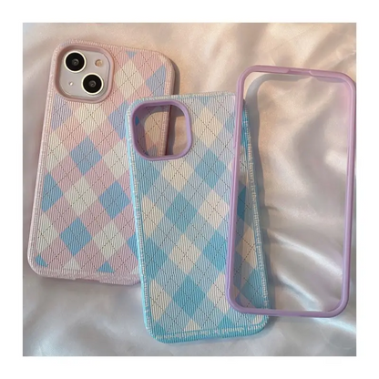 Argyle Phone Case - iPhone 13 Pro Max / 13 Pro / 13 / 13 