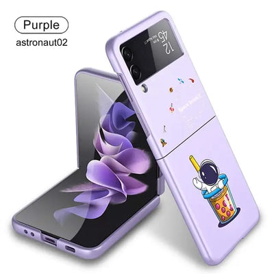 Astronaut Phone Case for Samsung Galaxy Z Flip3 BC051 - For 