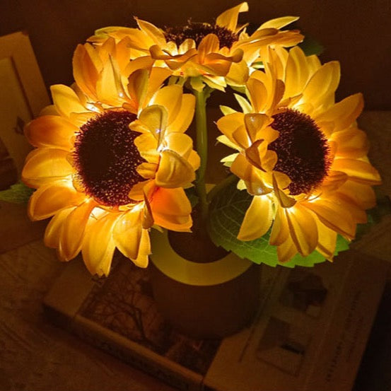 Sunflower Lamp Wonderland Case