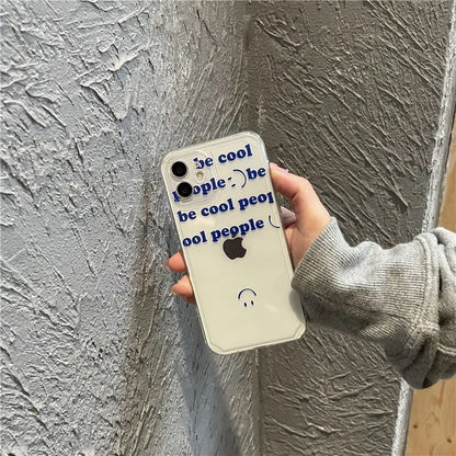 Be Cool People Letters Printing iPhone Case BP184 - iphone 