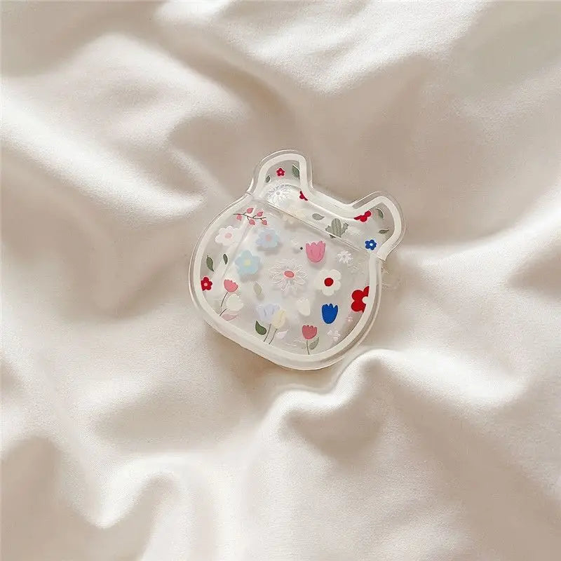 Bear AirPods / Pro Earphone Case Skin CW71 - Mobile Cases & 