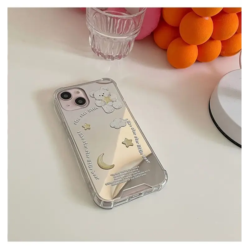 Bear Mirrored Phone Case - iPhone 13 Pro Max / 13 Pro / 13 /