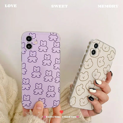 Bear Phone Case - iPhone 12 Pro Max / 12 Pro / 12 / 12 mini 