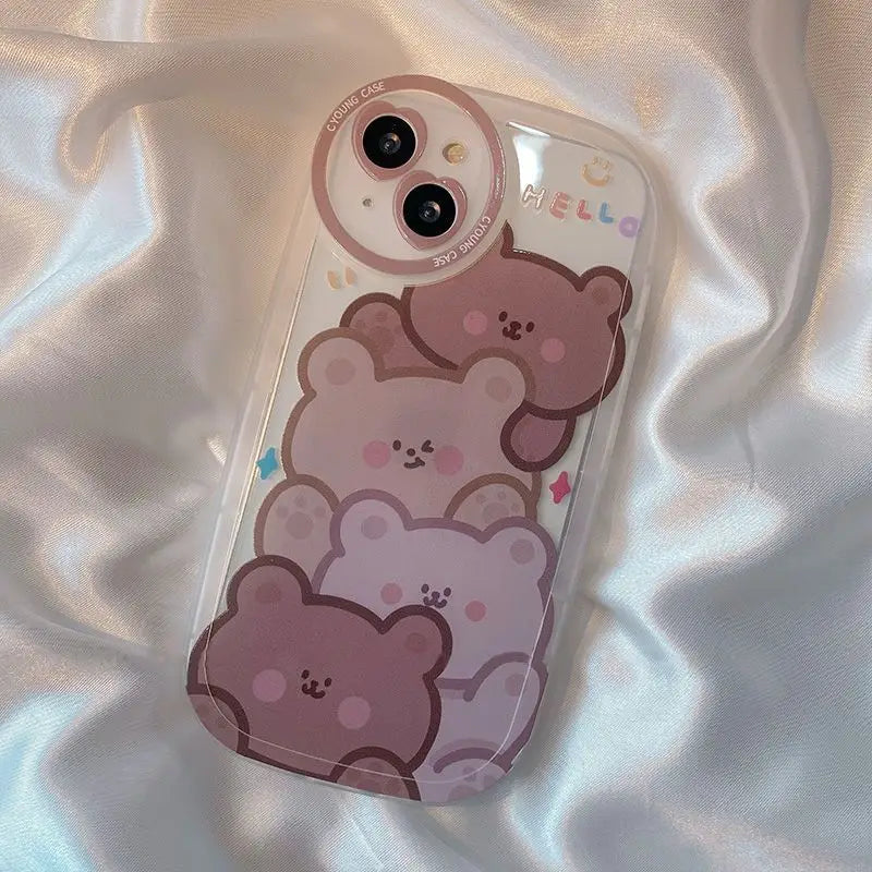 Bear Phone Case - iPhone 13 Pro Max / 13 Pro / 13 / 12 Pro 
