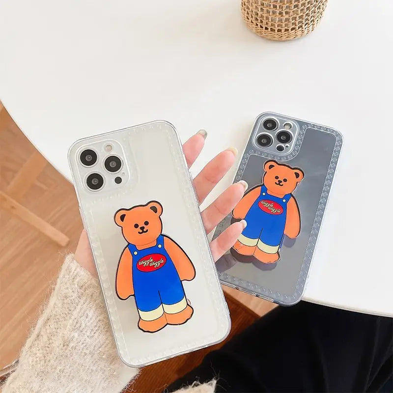 Bear Transparent Phone Case - iPhone 12 Pro Max / 12 Pro / 