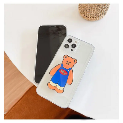 Bear Transparent Phone Case - iPhone 12 Pro Max / 12 Pro / 