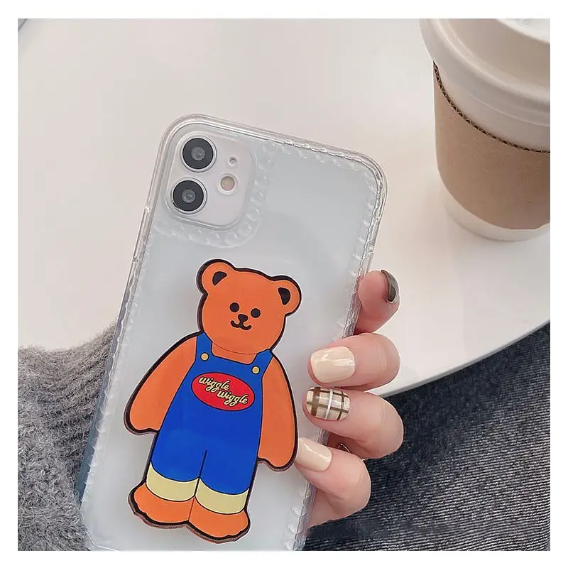 Bear Transparent Phone Case - iPhone 12 Pro Max / 12 Pro / 