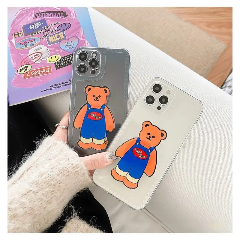 Bear Transparent Phone Case - iPhone 12 Pro Max / 12 Pro / 