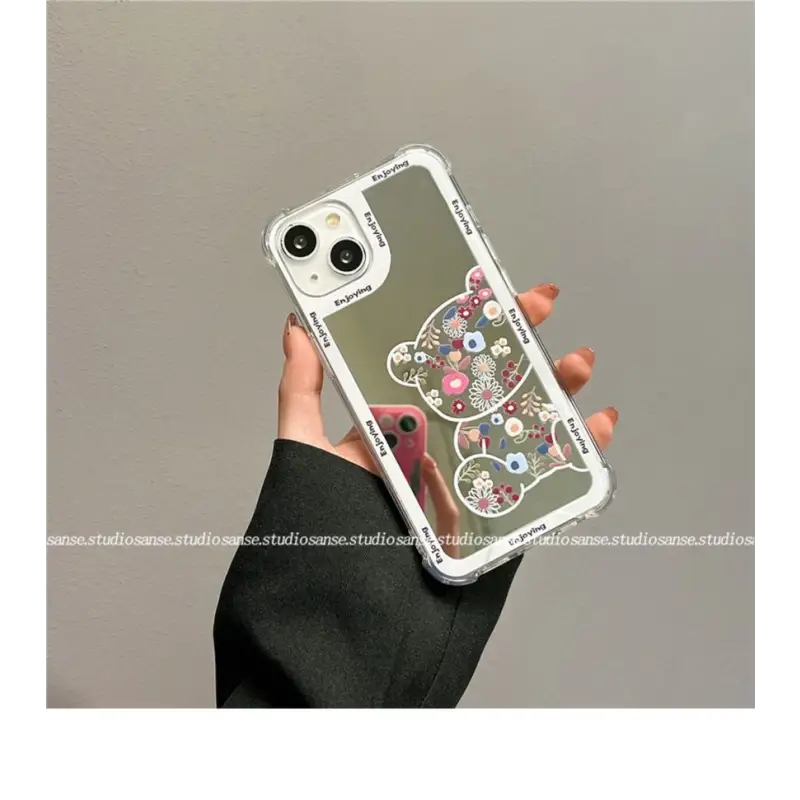 Bear Transparent Phone Case - iPhone 13 / 13 Pro / 13 Pro 