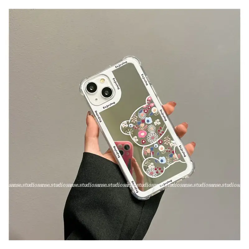 Bear Transparent Phone Case - iPhone 13 / 13 Pro / 13 Pro 