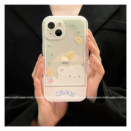 Bear Transparent Phone Case - iPhone 13 Pro Max / 13 Pro / 