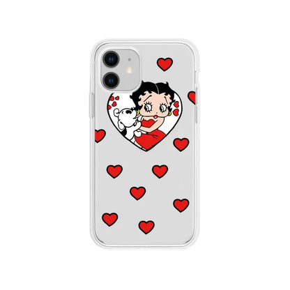 Beauty Girl Sweet Hearts iPhone Case BP158 - iphone case