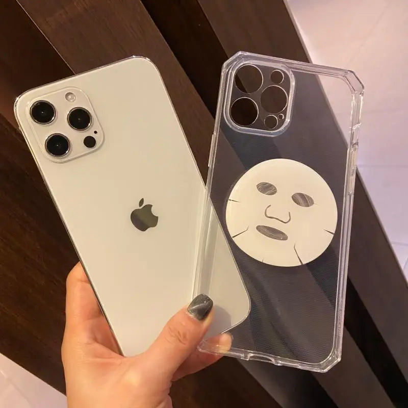 Beauty-Mask Stand Phone Case For iPhone 7 Plus / 8Plus / X /