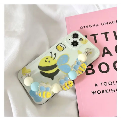 Bee Chain Phone Case - iPhone 13 Pro Max / 13 Pro / 13 / 13 