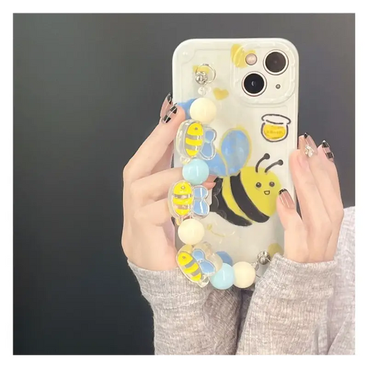Bee Chain Phone Case - iPhone 13 Pro Max / 13 Pro / 13 / 13 