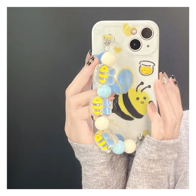 Bee Chain Phone Case - iPhone 13 Pro Max / 13 Pro / 13 / 13 