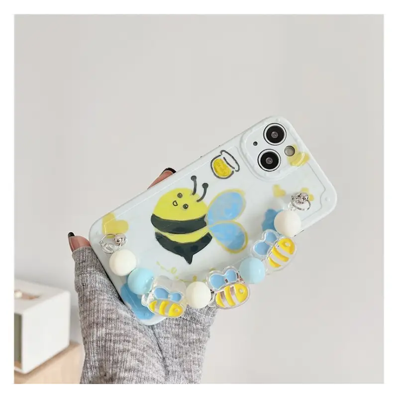 Bee Chain Phone Case - iPhone 13 Pro Max / 13 Pro / 13 / 13 