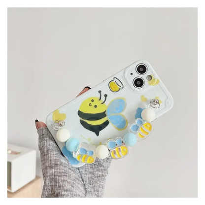 Bee Chain Phone Case - iPhone 13 Pro Max / 13 Pro / 13 / 13 