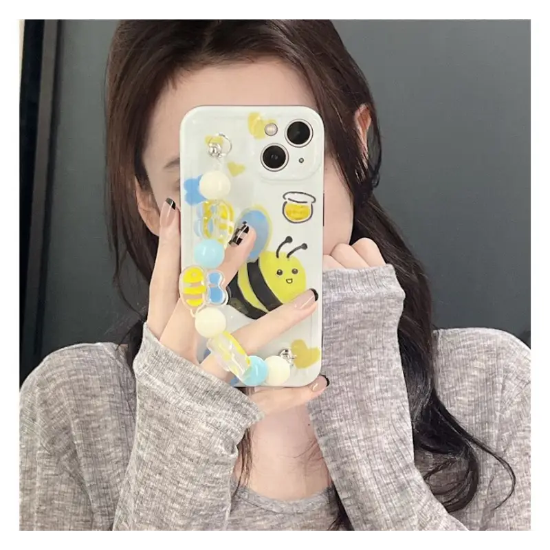 Bee Chain Phone Case - iPhone 13 Pro Max / 13 Pro / 13 / 13 