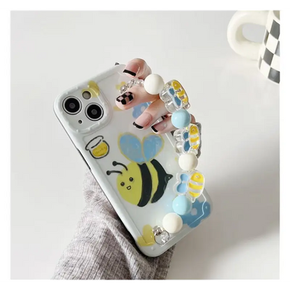 Bee Chain Phone Case - iPhone 13 Pro Max / 13 Pro / 13 / 13 