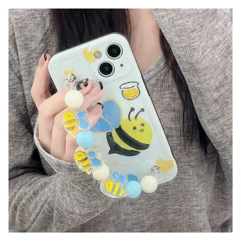 Bee Chain Phone Case - iPhone 13 Pro Max / 13 Pro / 13 / 13 