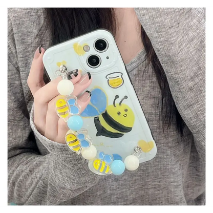 Bee Chain Phone Case - iPhone 13 Pro Max / 13 Pro / 13 / 13 