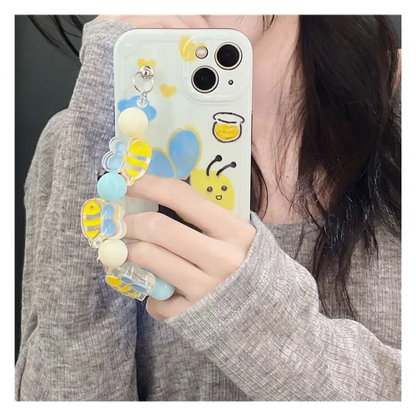 Bee Chain Phone Case - iPhone 13 Pro Max / 13 Pro / 13 / 13 