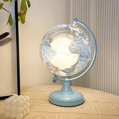 Transparent Globe Table Lamp - Pink Pink