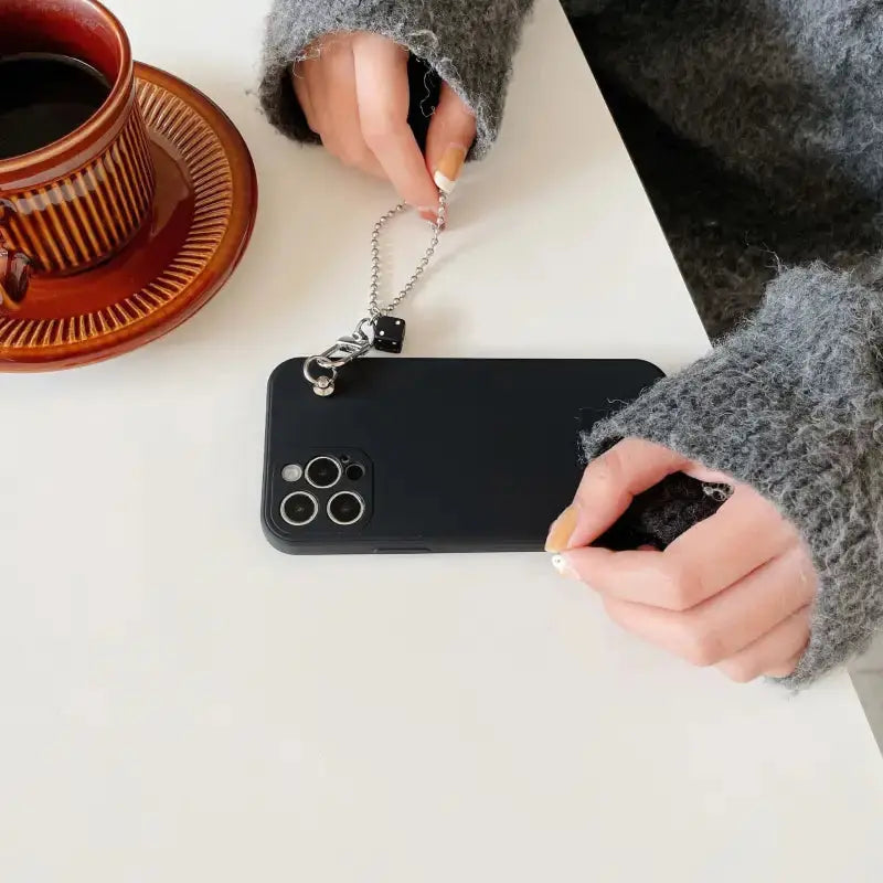 Black Dice Chain iPhone Case BP134 - iphone case