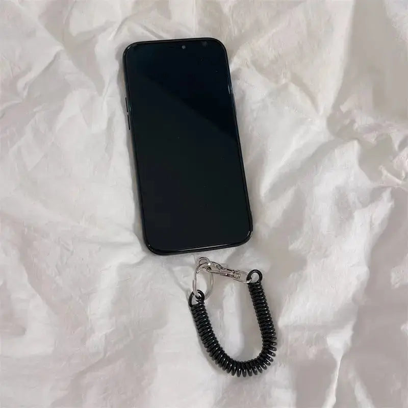 Black White Heart Chain iPhone Case - iphone case
