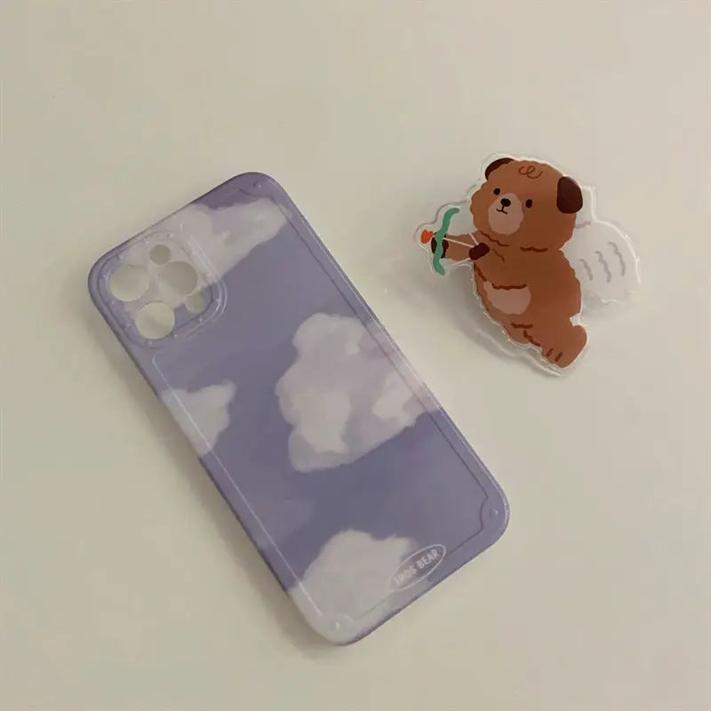 Blue Sky Angel Bear iPhone Case BP328 - iphone case
