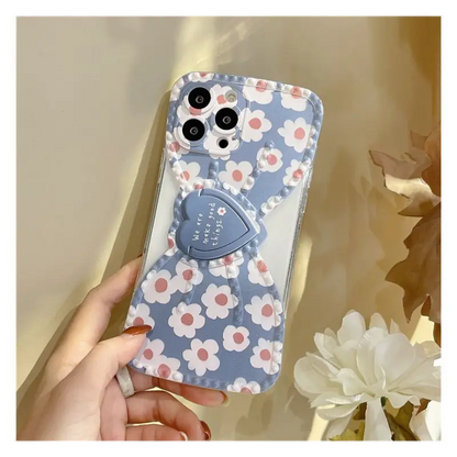 Bow Flower Stand Phone Case - iPhone 13 Pro Max / 13 Pro / 