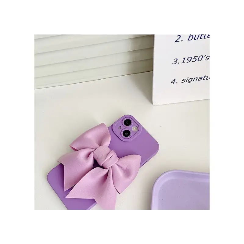 Bow Phone Case - iPhone 13 / 13 Pro / 13 Pro Max / 12 / 12 