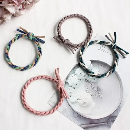 Braided Hair Tie HA105 - Hair Fashion Accessories