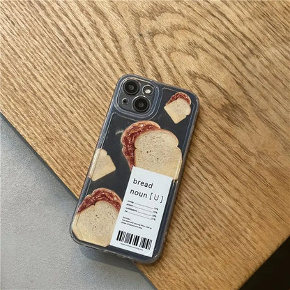 Bread Transparent Phone Case - iPhone 13 Pro Max / 13 Pro / 