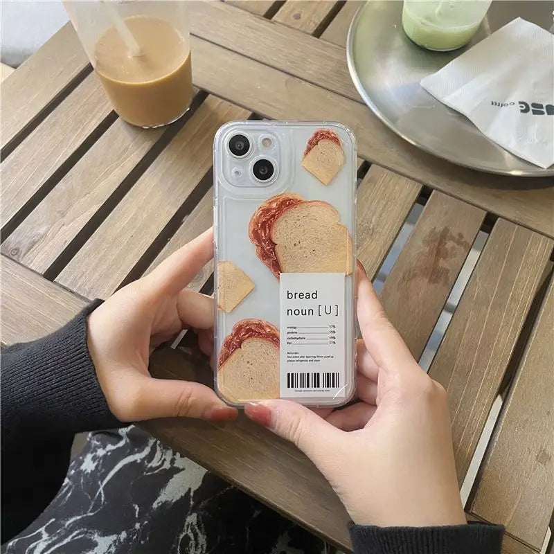 Bread Transparent Phone Case - iPhone 13 Pro Max / 13 Pro / 