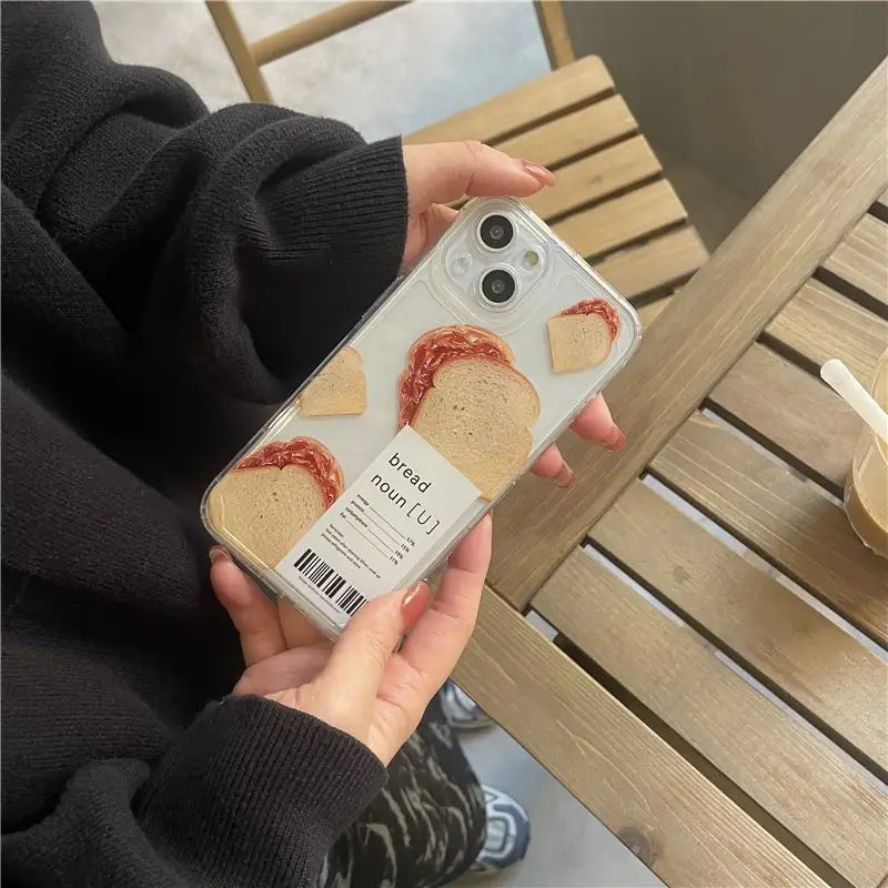 Bread Transparent Phone Case - iPhone 13 Pro Max / 13 Pro / 