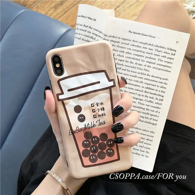 Bubble Milk Tea Print Mobile Case - iPhone 11 Pro Max / 11 