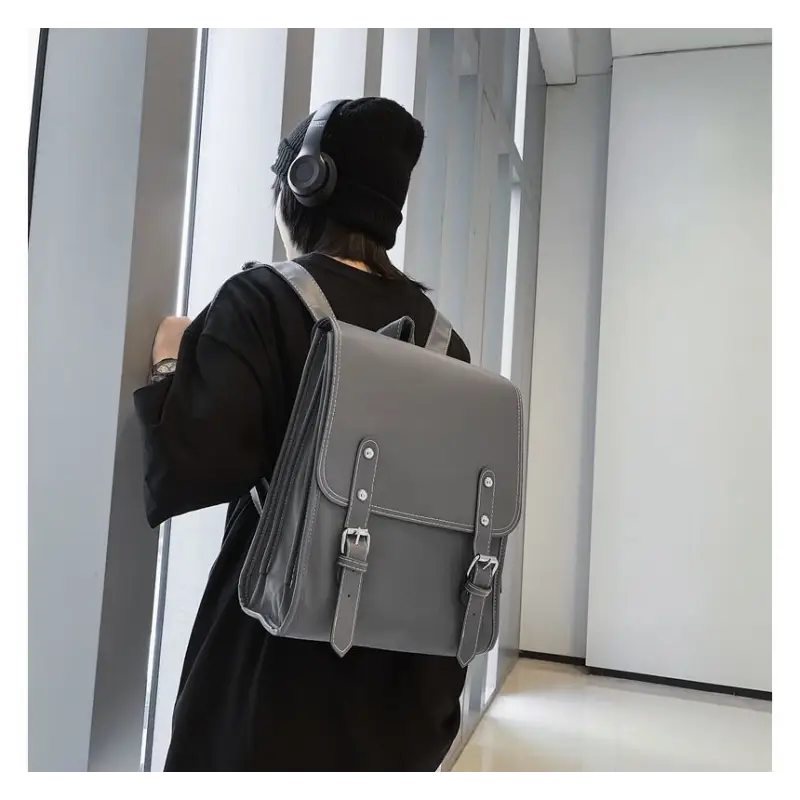 Buckled Laptop Backpack Cg345 - Gadget Bags