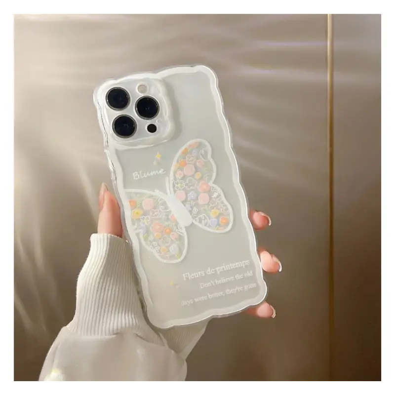 Butterfly Flower Phone Case - Iphone 13 Pro Max / 13 Pro / 