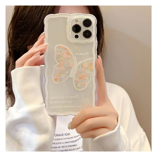 Butterfly Flower Phone Case - Iphone 13 Pro Max / 13 Pro / 